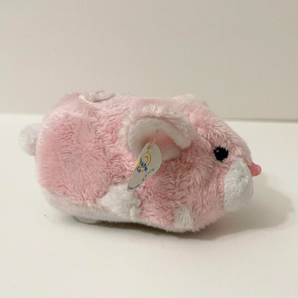 Zhu Zhu Pets Wild Bunch Sweetie Interactive Toy Hamster Pink White - Picture 1 of 16